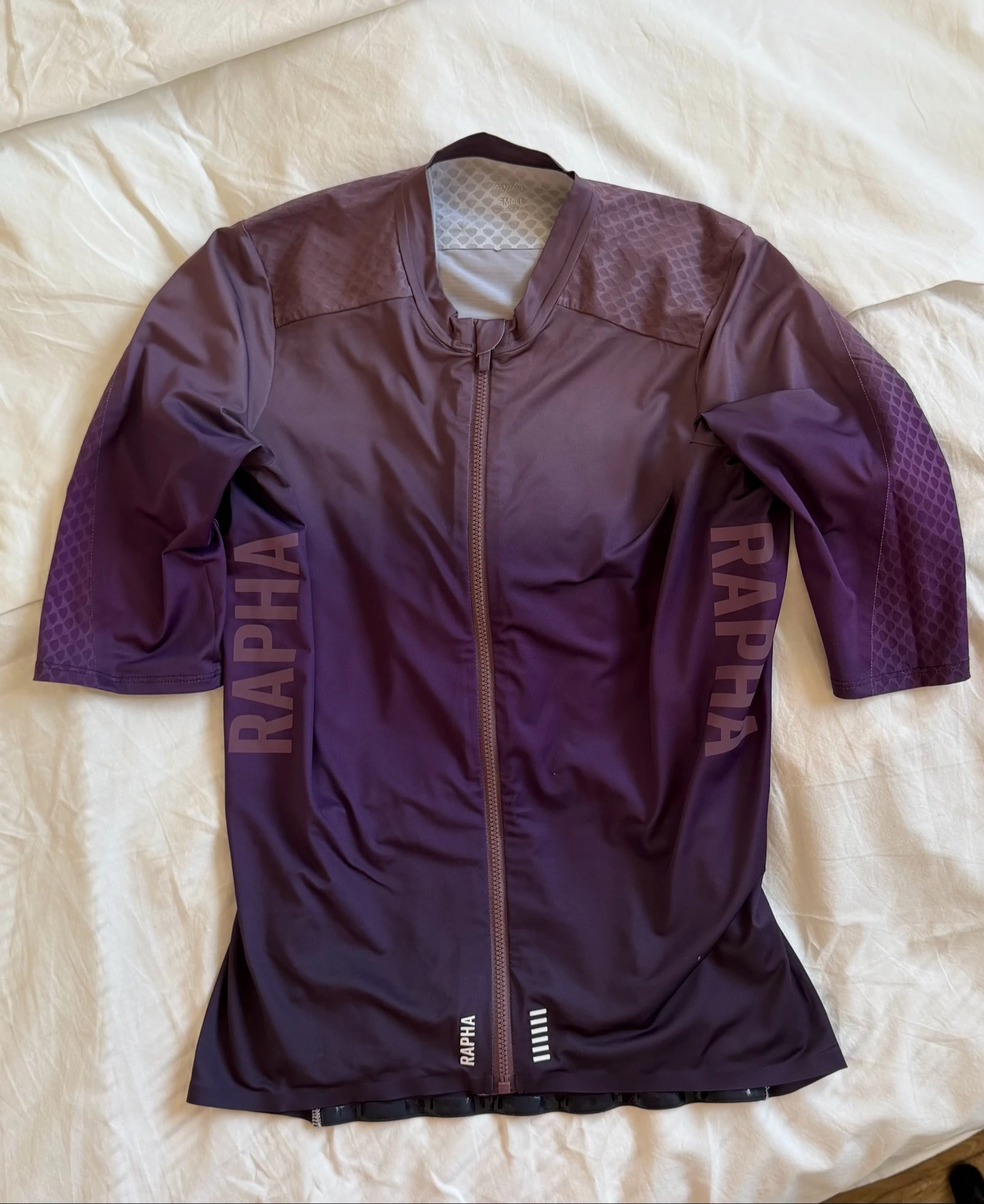 Maillot de ciclismo Rapha morado s 